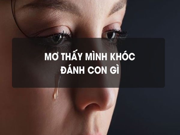 Nằm mơ thấy mình khóc báo hiệu điềm gì, đánh con gì lộc phát?